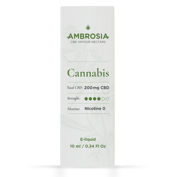 Ambrosia Enecta CBD E-Liquid 200mg/10ml
