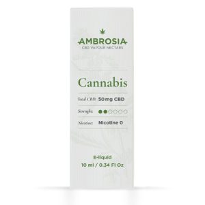 Ambrosia Enecta CBD E-Liquid 50mg/10ml