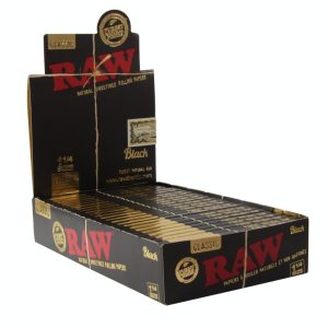 Raw Black 1 ¼ Box/24-50 Leaves