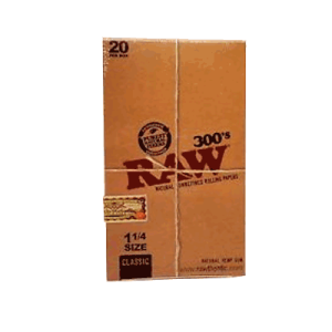 Raw Papers 300 1. 1/4 (box 20)
