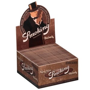 Smoking King Size Brown (caja de 50 librillos)