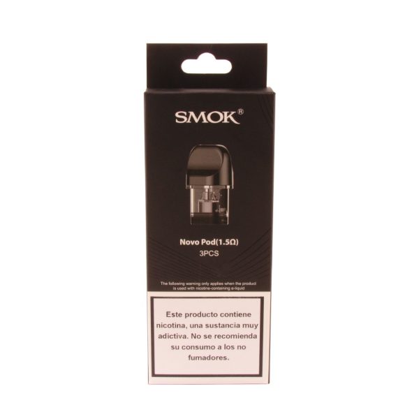 Pack 3 repuestos Vaporizador E-liquids SMOK Novo