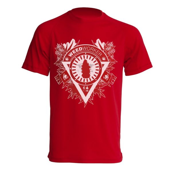 Camiseta WeedWorker Roja